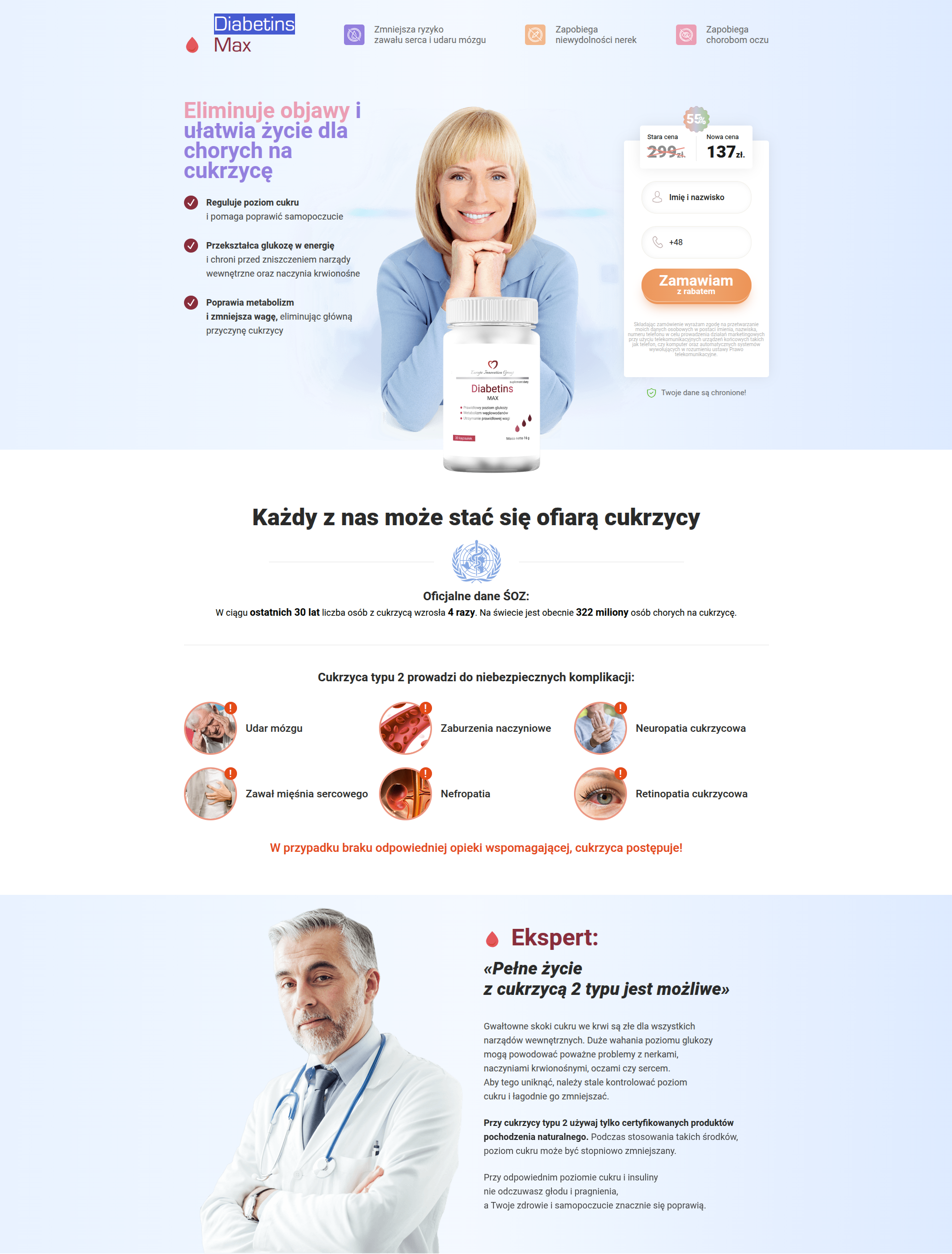 Diabetins Max – Naturalna Kontrola Cukrzycy i Wsparcie Metabolizmu